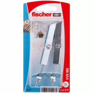 VVR M5 K NV Дюбель cамоустанавливающийся fischer для листовых материалов оц. сталь, M5 (2 шт.) (арт. 15027)