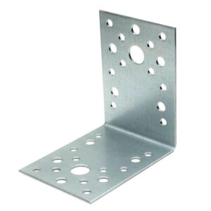 KU Уголок крепежный STALMAX под 90° оц. сталь, 105x105x90x2 мм